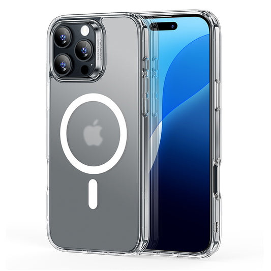 MagSafe Hülle für Apple iPhone 16 Pro Max, ESR, Classic Hybrid, Satiniert Transparent