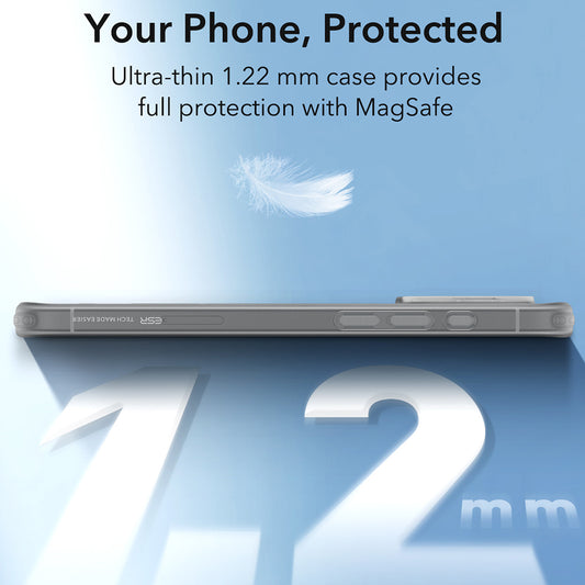 MagSafe Hülle für Apple iPhone 16 Pro Max, ESR, Zero, Satin Grau