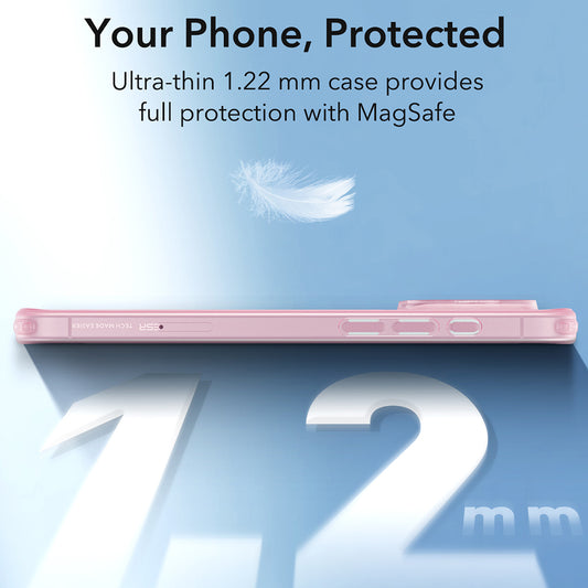 MagSafe Hülle für Apple iPhone 16 Pro Max, ESR, Zero, Satinrosa