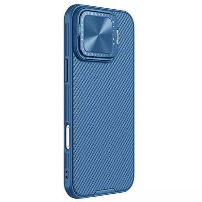 MagSafe-Hülle für Apple iPhone 16 Pro Max, Nillkin, CamShield Prop, Blau