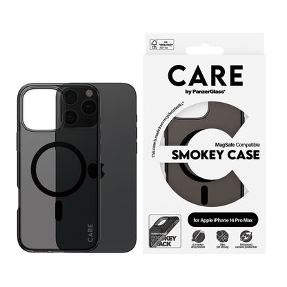 MagSafe Case for Apple iPhone 16 Pro Max, PanzerGlass, Urban Combat Care, Black