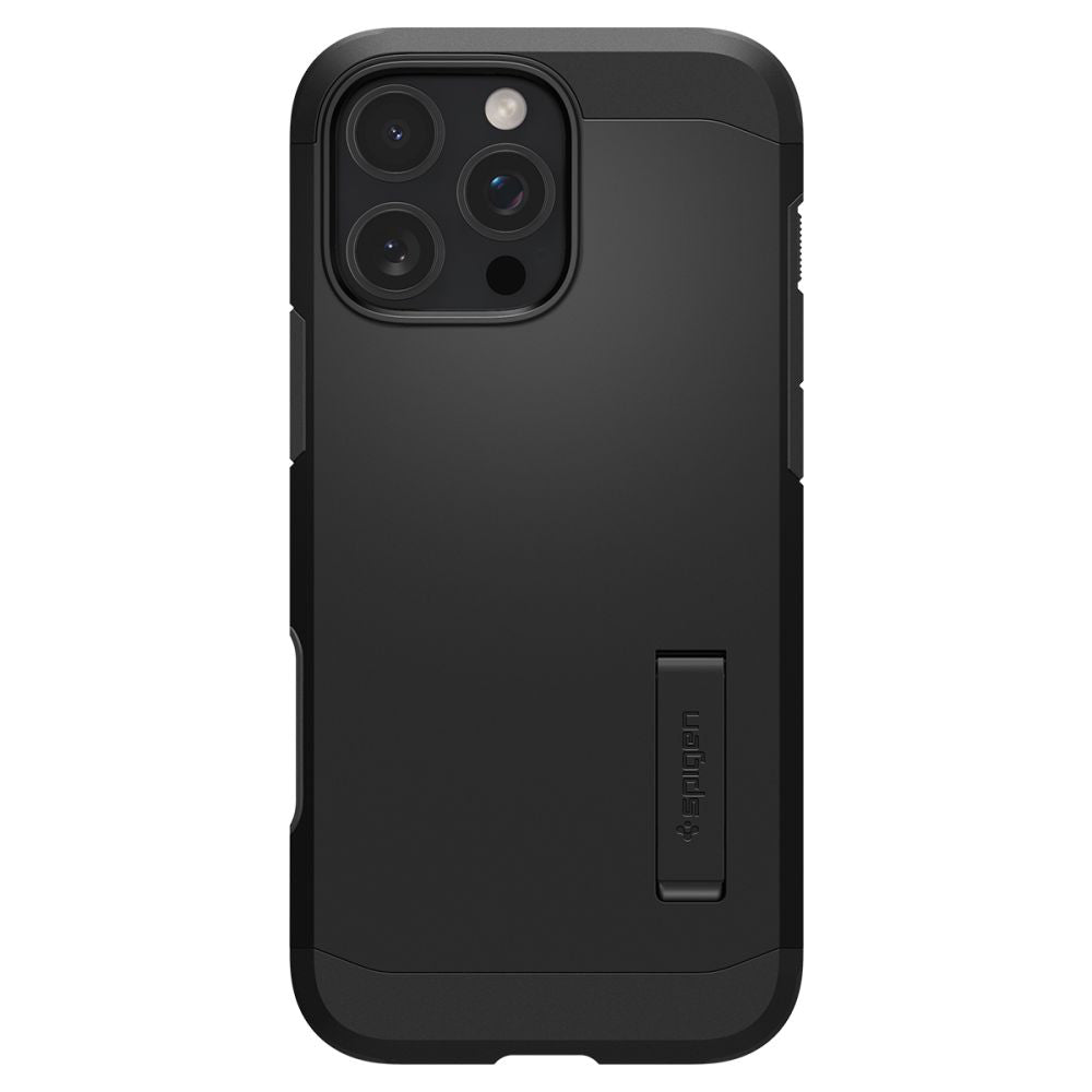MagSafe Case for Apple iPhone 16 Pro Max, Spigen, Tough Armor T, Black ACS08503