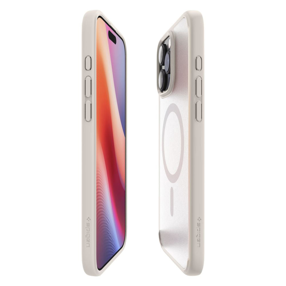 MagSafe Hülle für Apple iPhone 16 Pro Max, Spigen, Ultra Hybrid, Satin Bronze ACS08382