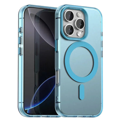 MagSafe-Hülle für Apple iPhone 16 Pro Max, Techsuit, CandyCase, Blau
