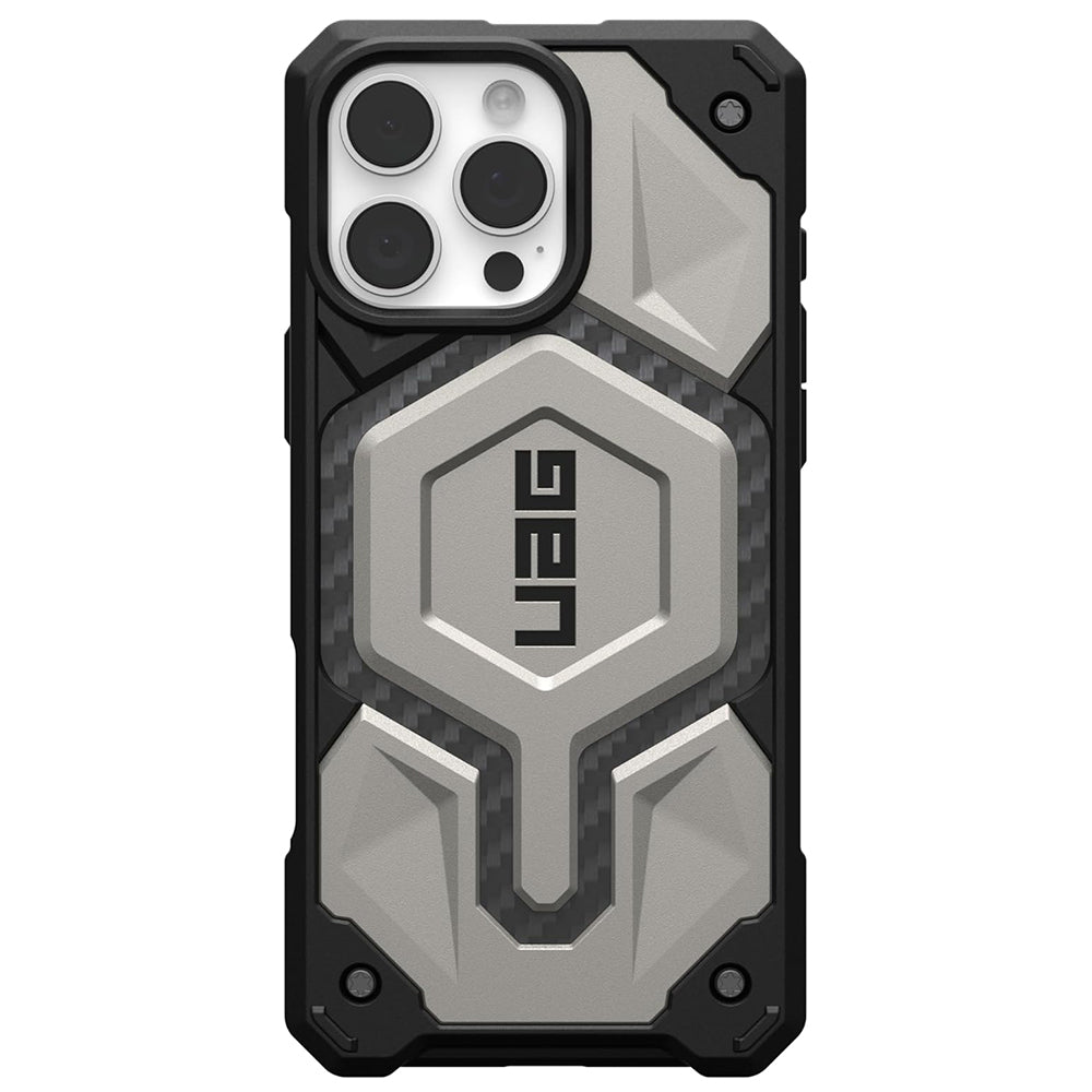 MagSafe-Hülle für Apple iPhone 16 Pro Max, Urban Armor Gear, Monarch Pro, Grau