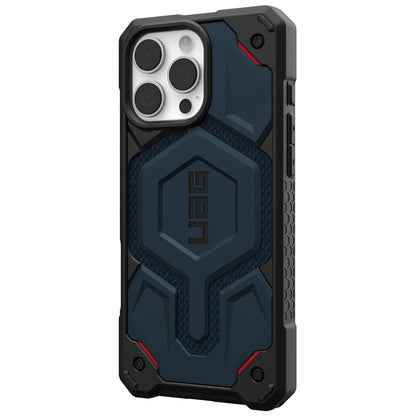 MagSafe-Hülle für Apple iPhone 16 Pro Max, Urban Armor Gear, Monarch Pro Kevlar, Marineblau