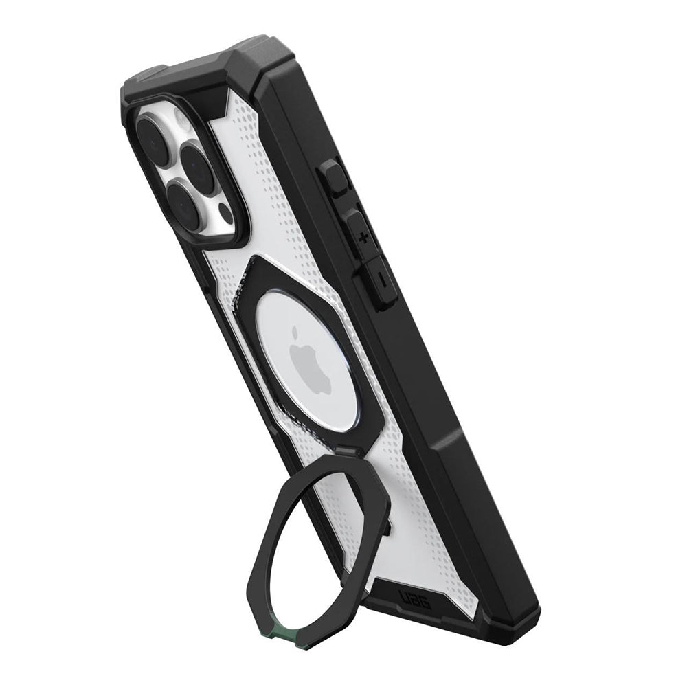 MagSafe-Hülle für Apple iPhone 16 Pro Max, Urban Armor Gear, Plasma XTE, Schwarz Transparent