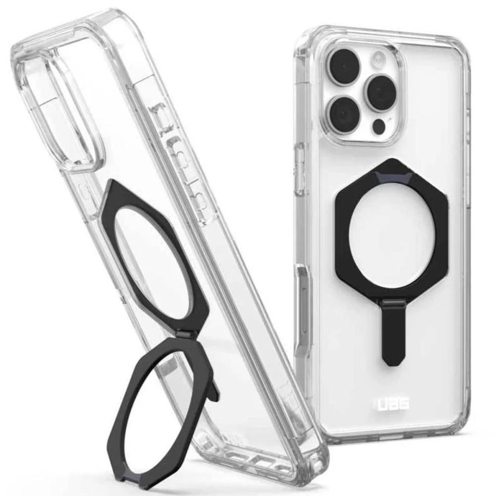 MagSafe-Hülle für Apple iPhone 16 Pro Max, Urban Armor Gear, Plyo XTE, Schwarz Transparent