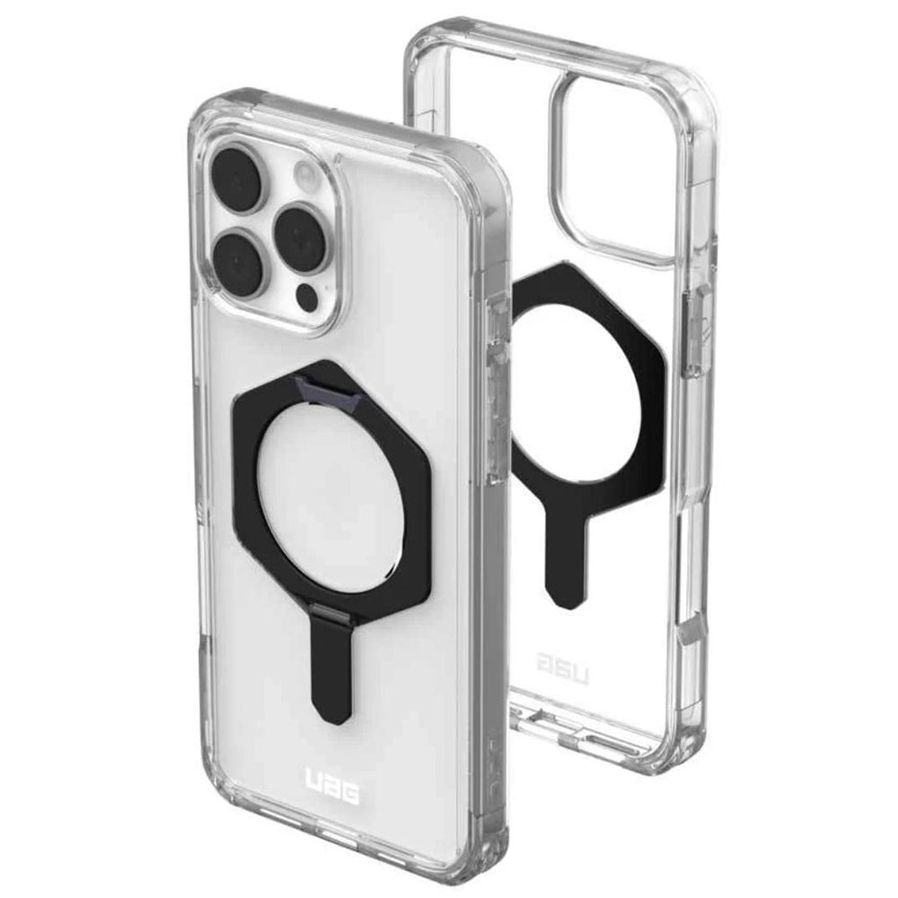 MagSafe-Hülle für Apple iPhone 16 Pro Max, Urban Armor Gear, Plyo XTE, Schwarz Transparent
