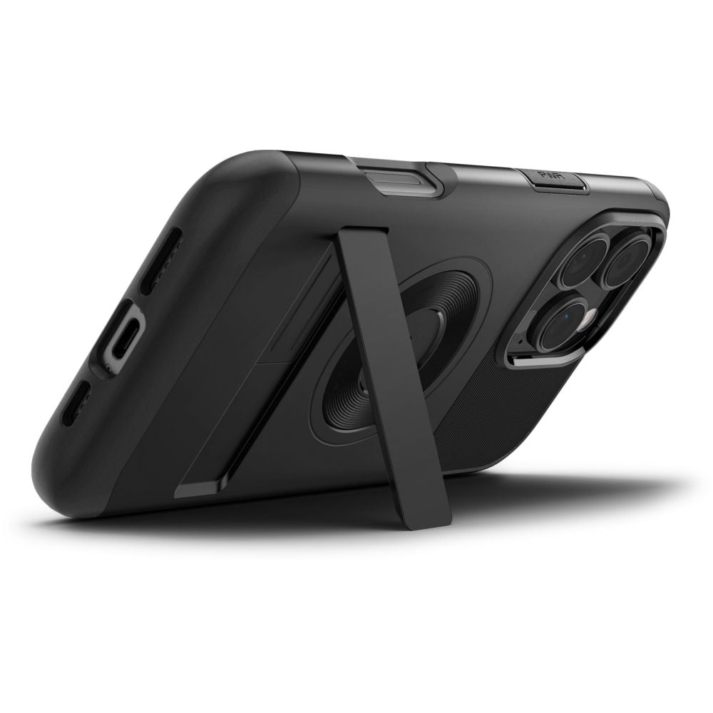 MagSafe Hülle für Apple iPhone 16 Pro, Spigen, Slim Armor, Schwarz ACS08164