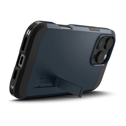 MagSafe Hülle für Apple iPhone 16 Pro, Spigen, Tough Armor, Blau ACS08147