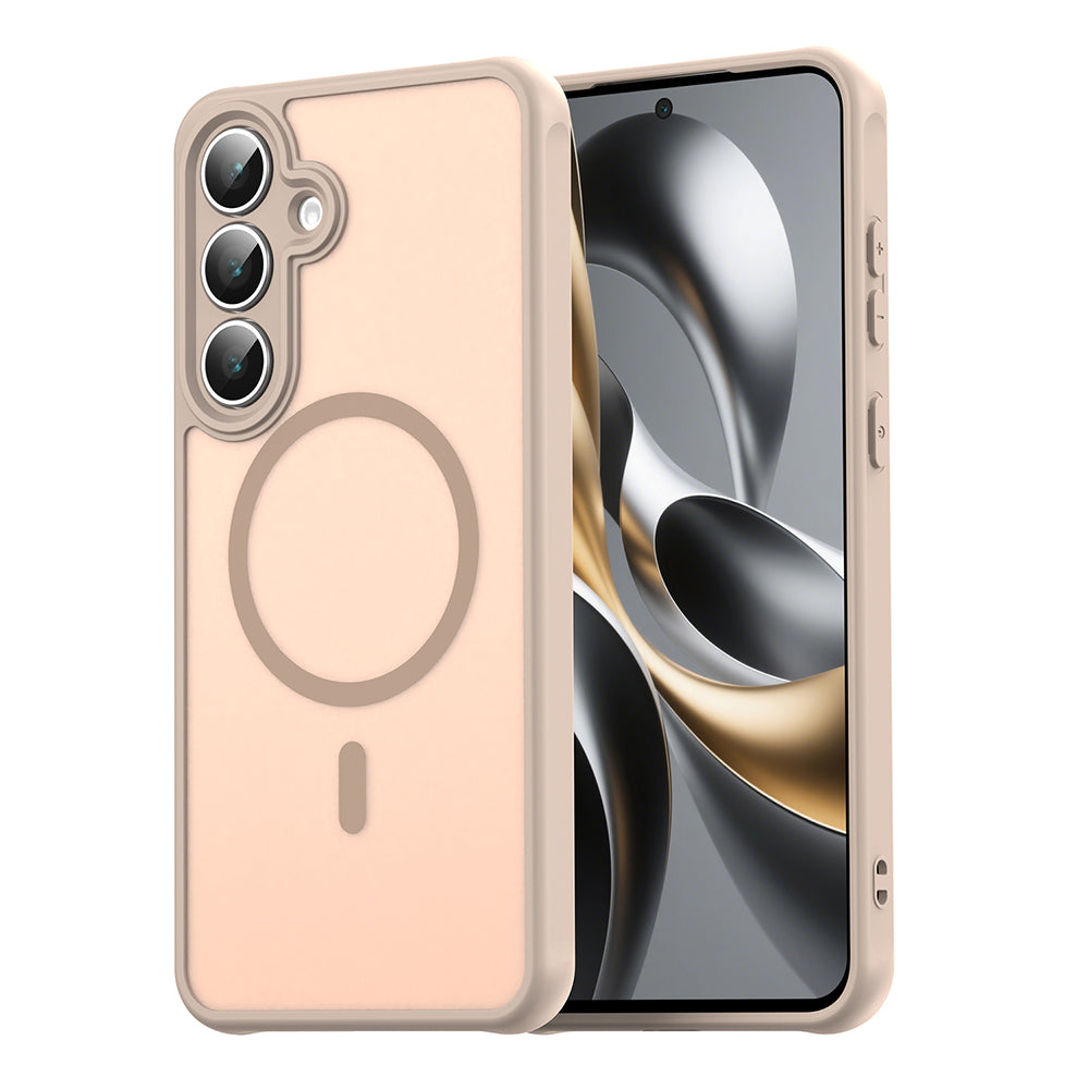 MagSafe Case for Apple iPhone 16 Pro, Techsuit, HaloFrost II, Gold