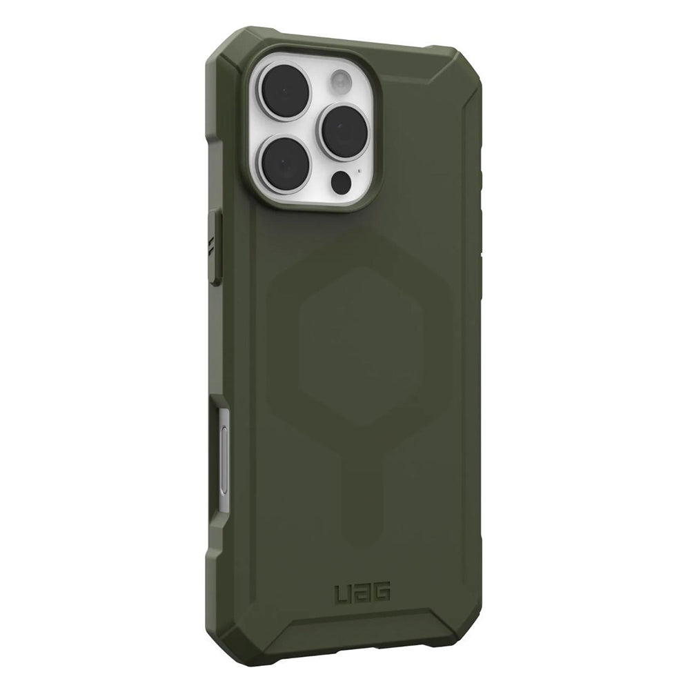 MagSafe-Hülle für Apple iPhone 16 Pro, Urban Armor Gear, Essential Armor, Grün