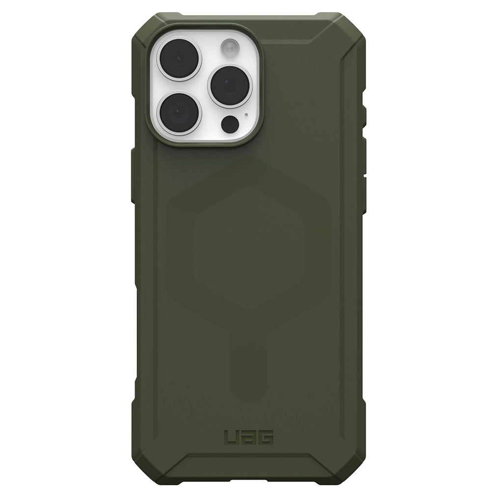 MagSafe-Hülle für Apple iPhone 16 Pro, Urban Armor Gear, Essential Armor, Grün