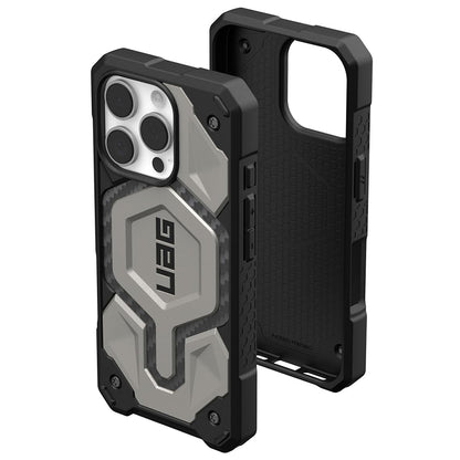 MagSafe-Hülle für Apple iPhone 16 Pro, Urban Armor Gear, Monarch Pro, Grau