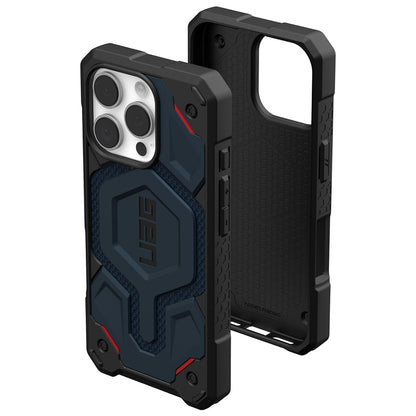 MagSafe-Hülle für Apple iPhone 16 Pro, Urban Armor Gear, Monarch Pro Kevlar, Marineblau
