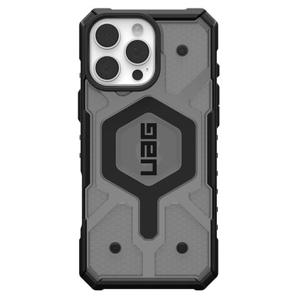 MagSafe-Hülle für Apple iPhone 16 Pro, Urban Armor Gear, Pathfinder Clear, Grau
