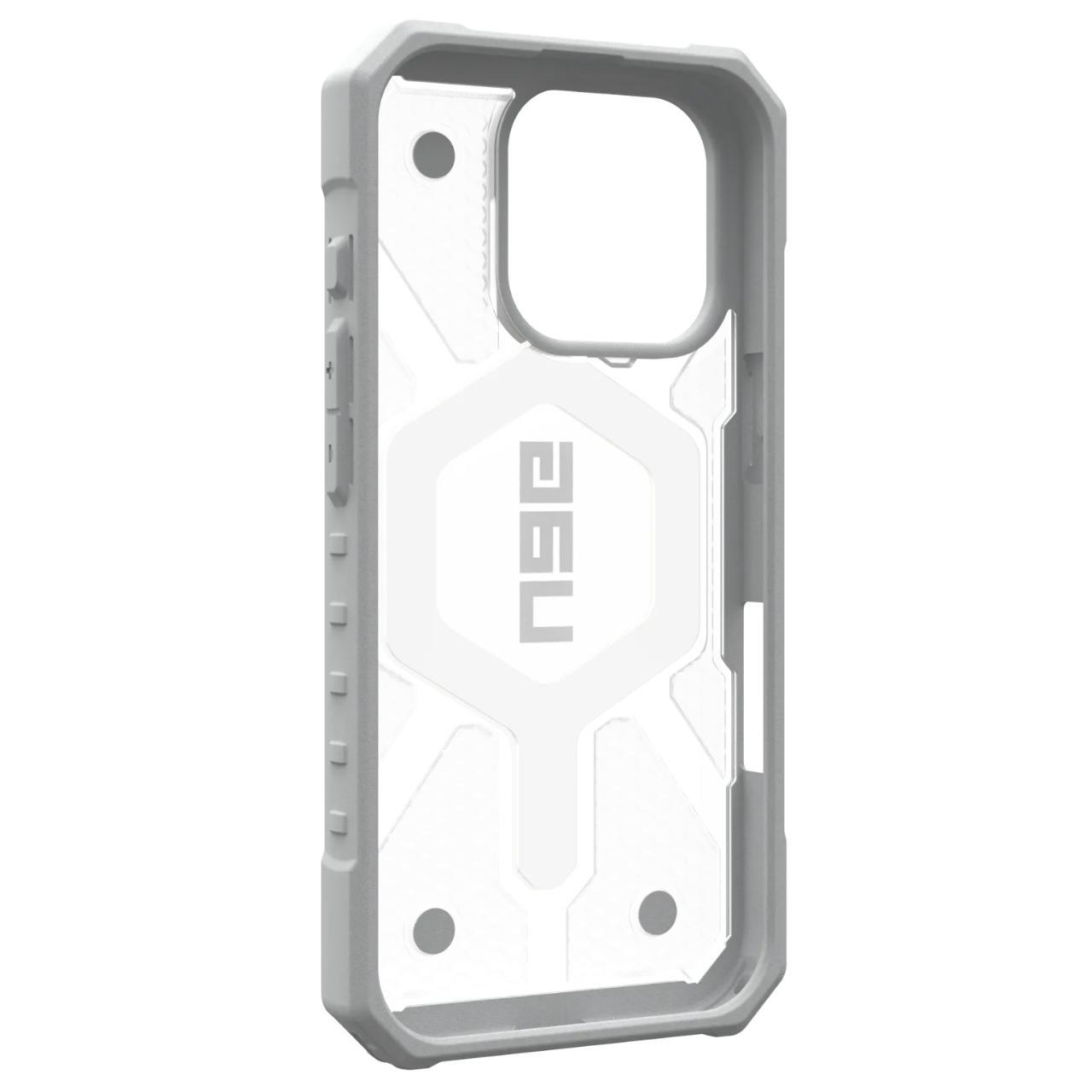 MagSafe-Hülle für Apple iPhone 16 Pro, Urban Armor Gear, Pathfinder Clear, Grün
