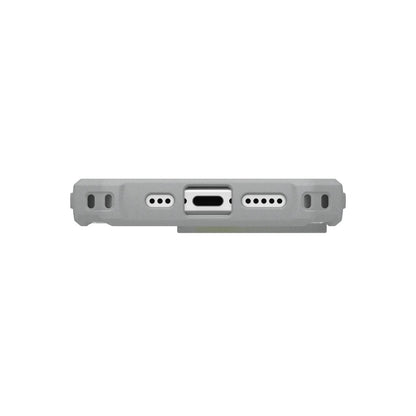 MagSafe-Hülle für Apple iPhone 16 Pro, Urban Armor Gear, Pathfinder Clear mit Lanyard, Grün