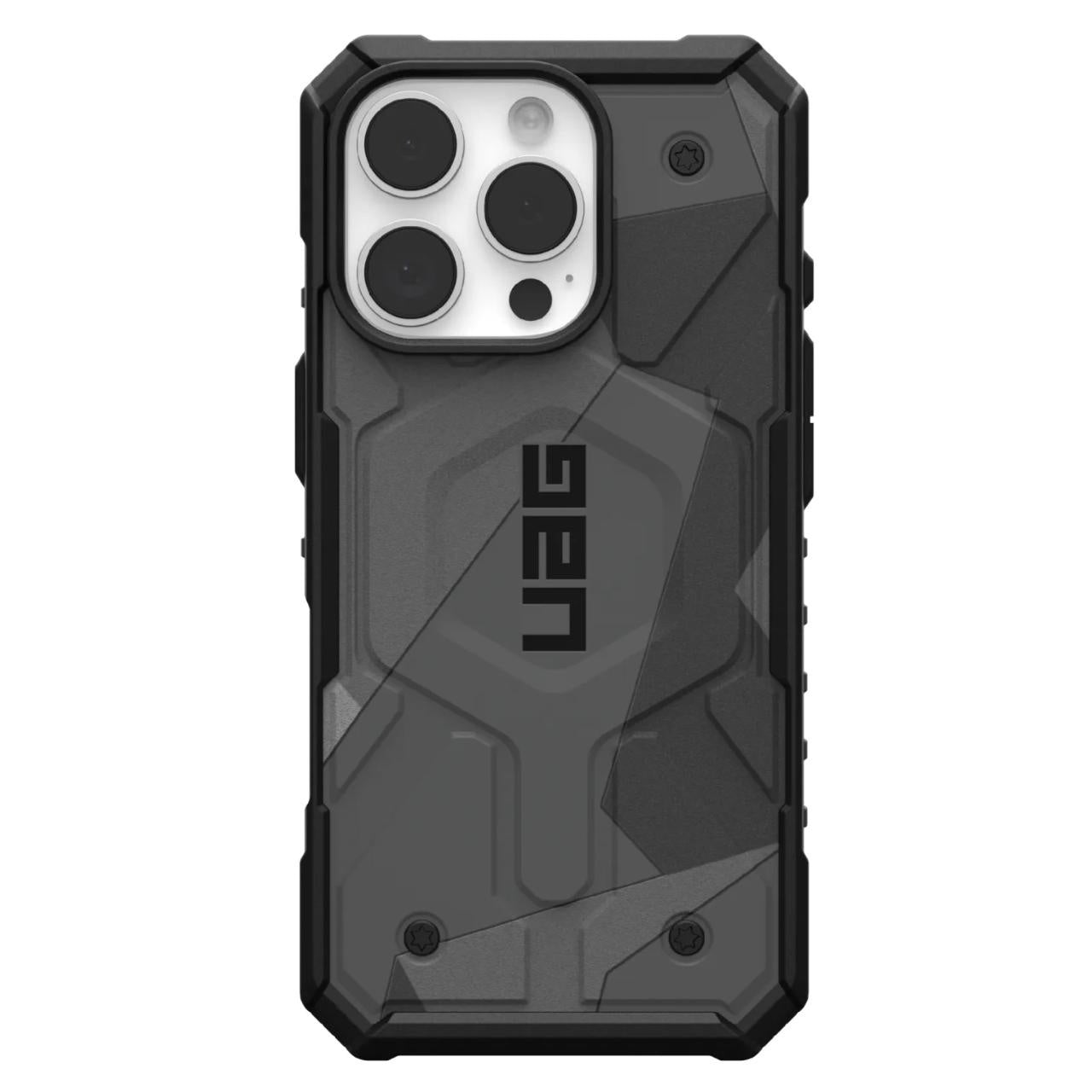 MagSafe-Hülle für Apple iPhone 16 Pro, Urban Armor Gear, Pathfinder SE Geo Camo, Tarnmuster
