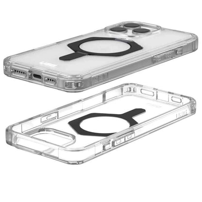 MagSafe-Hülle für Apple iPhone 16 Pro, Urban Armor Gear, Plyo XTE, Schwarz Transparent