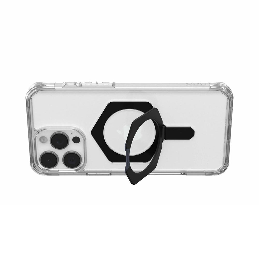 MagSafe-Hülle für Apple iPhone 16 Pro, Urban Armor Gear, Plyo XTE, Schwarz Transparent