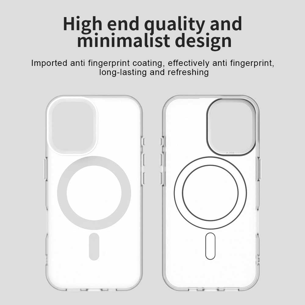 MagSafe-Hülle für Apple iPhone 16, Techsuit, CandyCase, Weiß