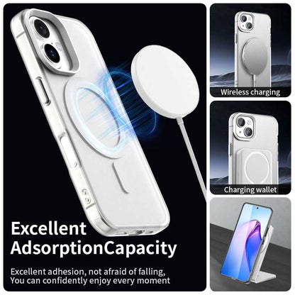 MagSafe-Hülle für Apple iPhone 16, Techsuit, CandyCase, Weiß