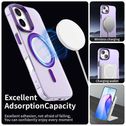 MagSafe-Hülle für Apple iPhone 16, Techsuit, CandyCase, Lila
