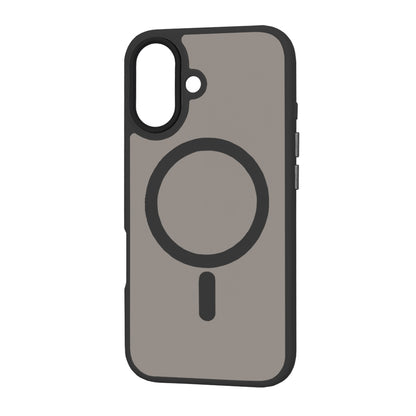 MagSafe Case for Apple iPhone 16, Techsuit, HaloFrost, Black