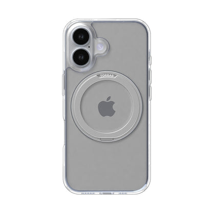 MagSafe Hülle für Apple iPhone 16, Torras, Ostand Pro, Transparent