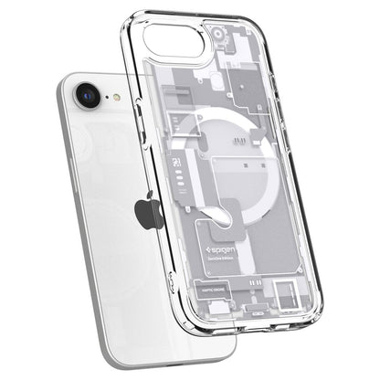 MagSafe Hülle für Apple iPhone 17e / 16e, Spigen, Ultra Hybrid Zero One, Weiß