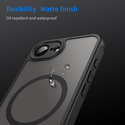 MagSafe Case for Apple iPhone 17e / 16e, Techsuit, HaloFrost II, Black