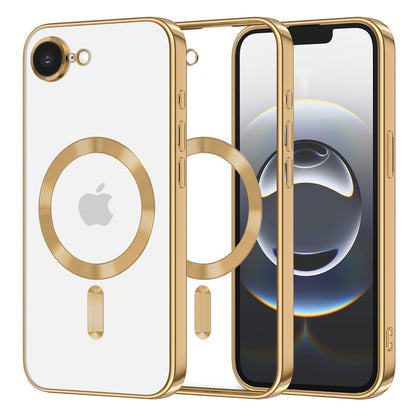 MagSafe-Hülle für Apple iPhone 17e / 16e, Techsuit, Luxury Crystal, Gold
