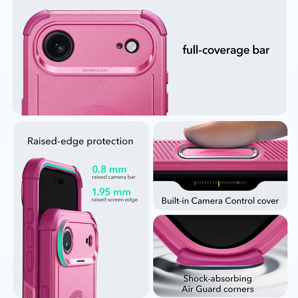 MagSafe Hülle für Apple iPhone 17 Air, ESR, Cyber, Rosa