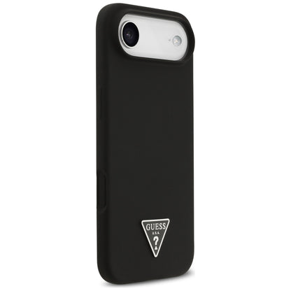 MagSafe Hülle für Apple iPhone 17 Air, Guess, Triangle Logo, Schwarz