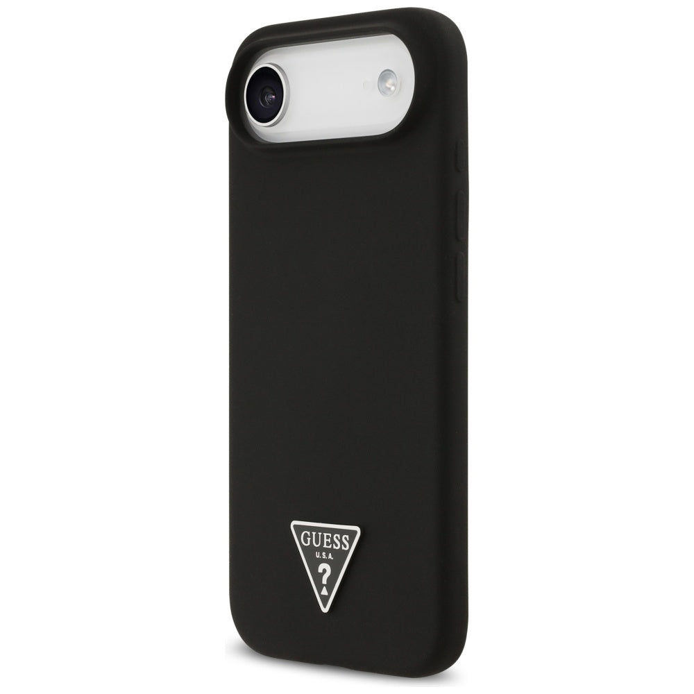 MagSafe Hülle für Apple iPhone 17 Air, Guess, Triangle Logo, Schwarz