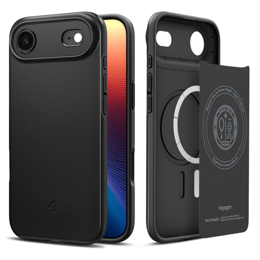 MagSafe Hülle für Apple iPhone 17 Air, Spigen, Thin Fit, Schwarz