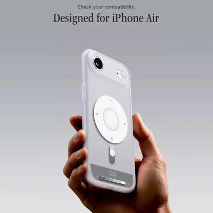 MagSafe Hülle für Apple iPhone 17 Air, Spigen, Ultra Hybrid Classic, Silber