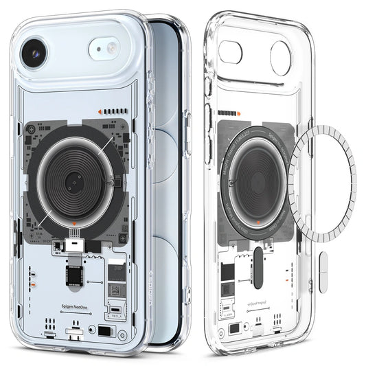 MagSafe Hülle für Apple iPhone 17 Air, Spigen, Ultra Hybrid Neo One, Transparent