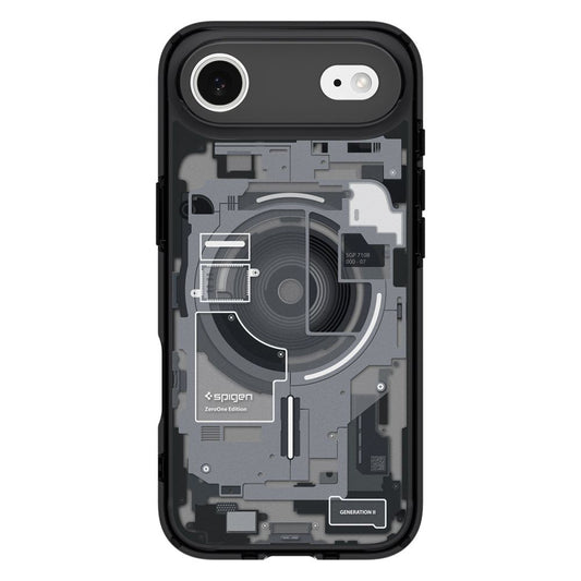 MagSafe Hülle für Apple iPhone 17 Air, Spigen, Ultra Hybrid Zero One, Schwarz