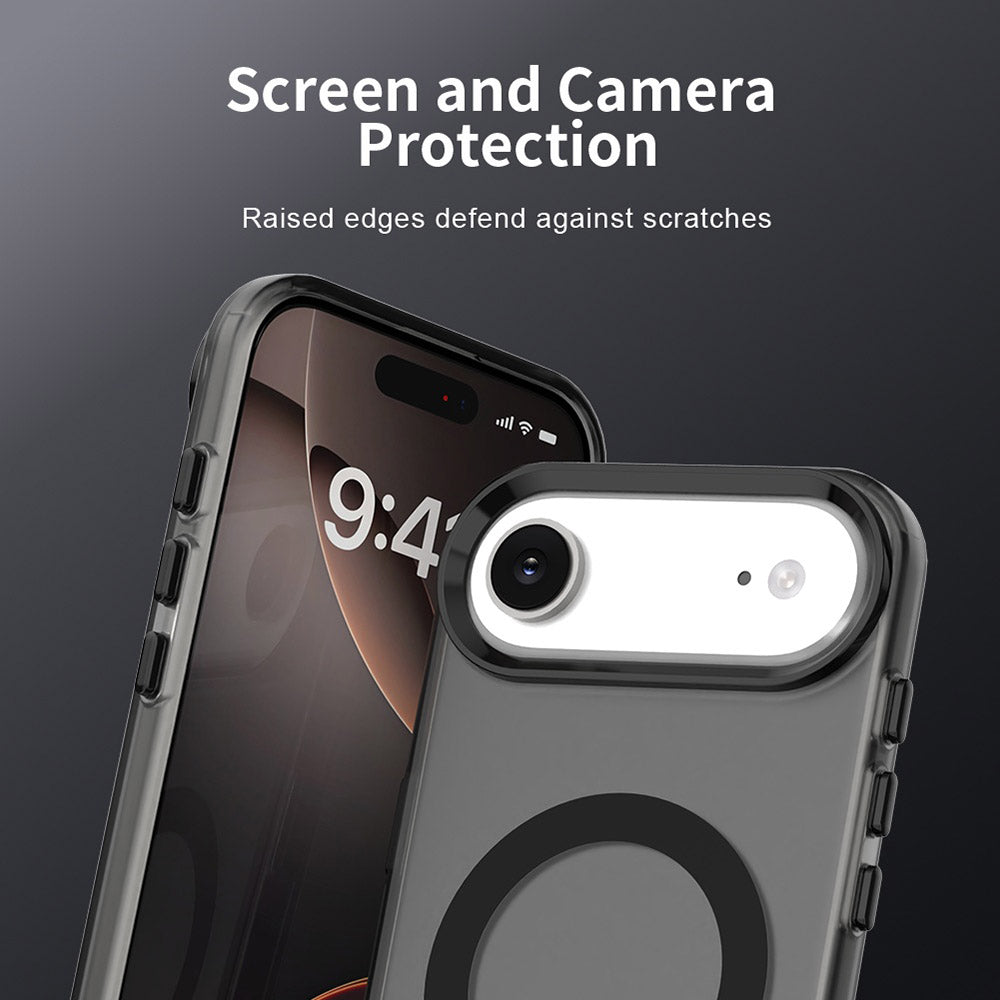 MagSafe Hülle für Apple iPhone 17 Air, Techsuit, CandyCase, Schwarz
