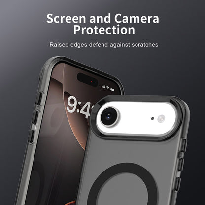 MagSafe Hülle für Apple iPhone 17 Air, Techsuit, CandyCase, Schwarz