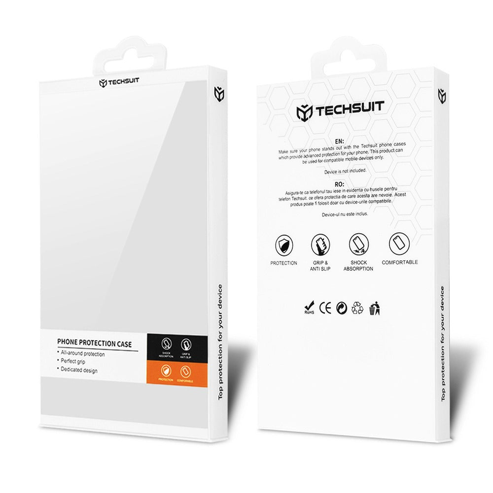 MagSafe Hülle für Apple iPhone 17 Air, Techsuit, CandyCase, Schwarz