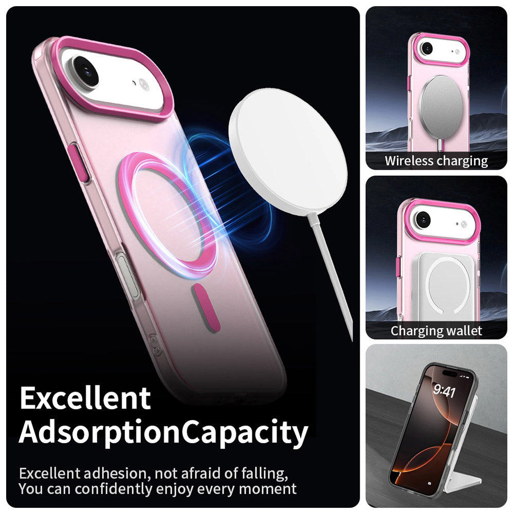 MagSafe Hülle für Apple iPhone 17 Air, Techsuit, CandyCase, Rosa