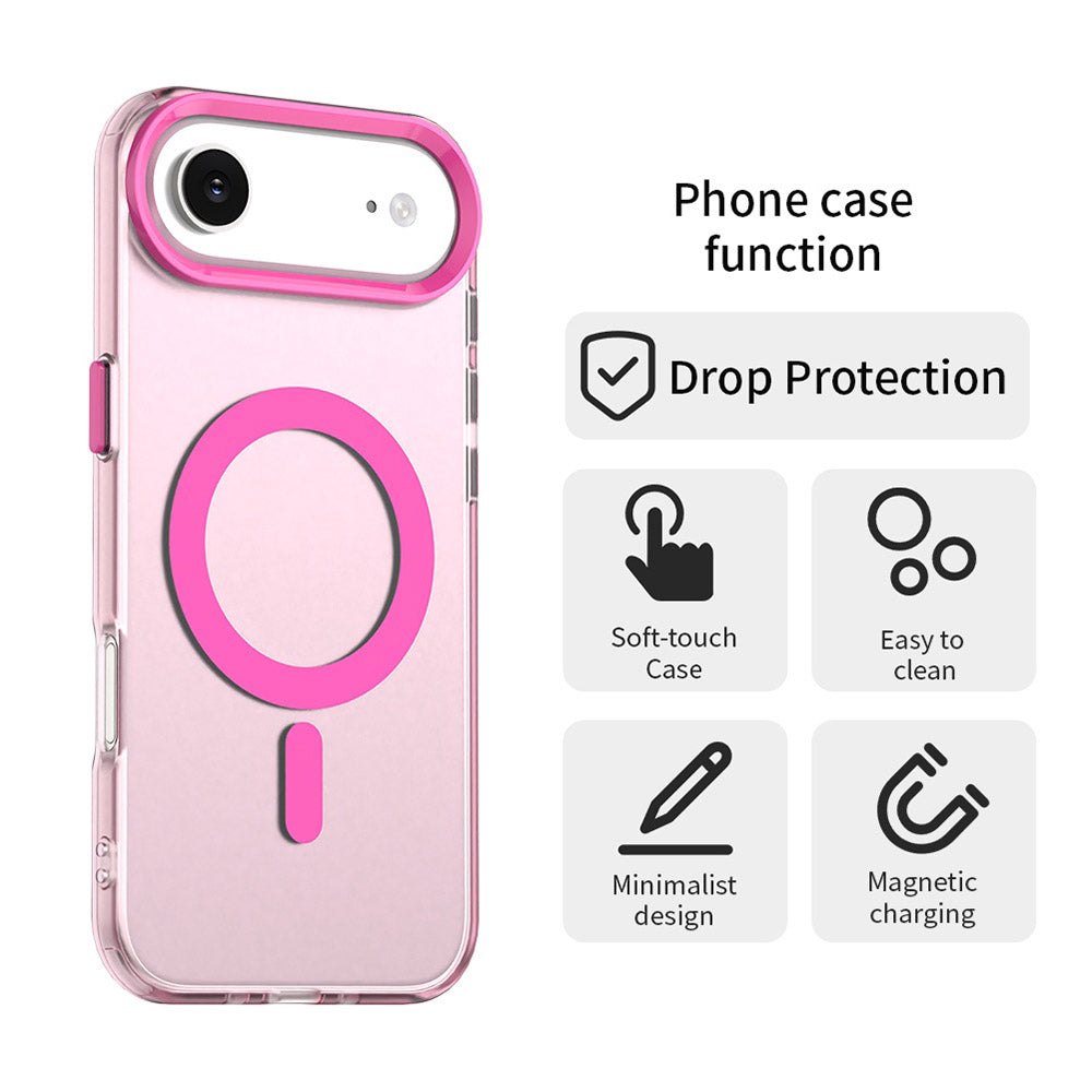 MagSafe Hülle für Apple iPhone 17 Air, Techsuit, CandyCase, Rosa