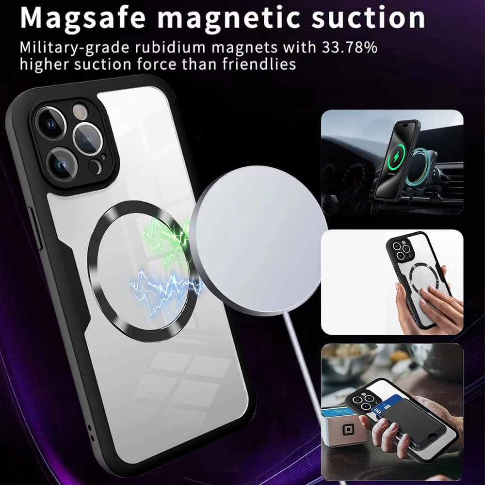 MagSafe Hülle für Apple iPhone 17 Air, Techsuit, ColorVerse 360, Lila