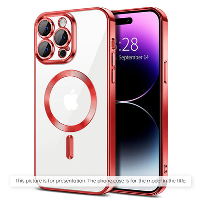 MagSafe Hülle für Apple iPhone 17 Air, Techsuit, Luxury Crystal, Rosa