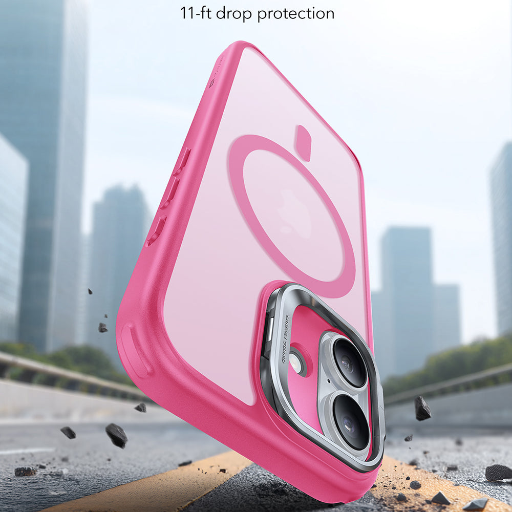 MagSafe Hülle für Apple iPhone 17, ESR, Classic Hybrid Kickstand, Satinrosa