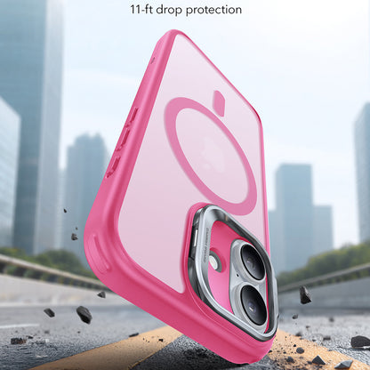 MagSafe Hülle für Apple iPhone 17, ESR, Classic Hybrid Kickstand, Satinrosa